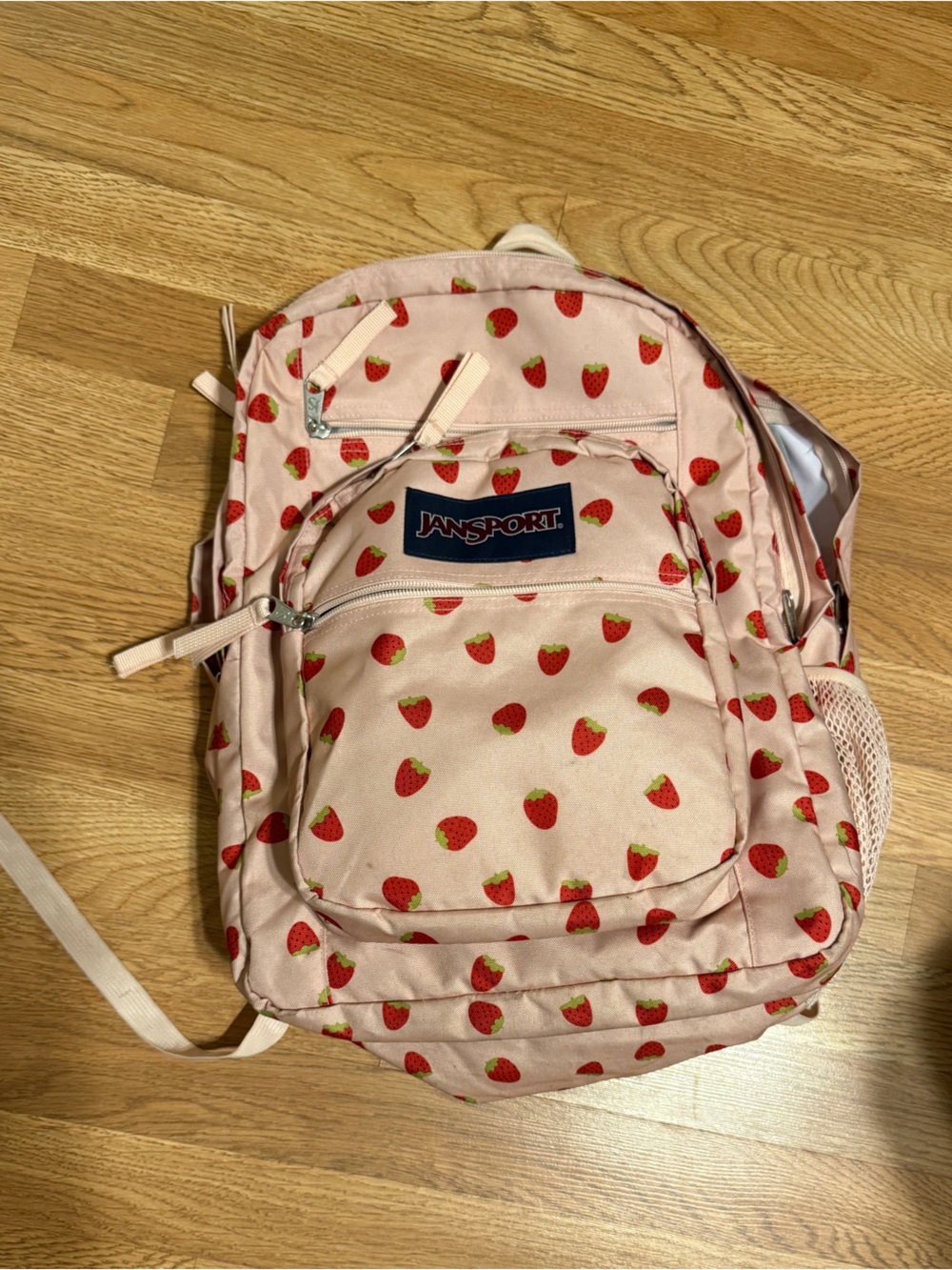 🍓 Jansport Strawberry Backpack